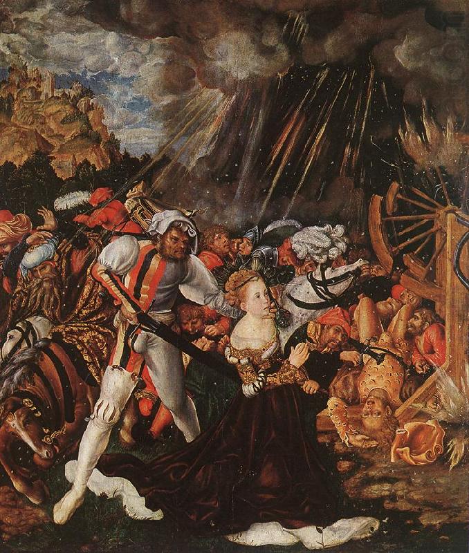 CRANACH, Lucas the Elder The Martyrdom of St Catherine gdf china oil painting image
